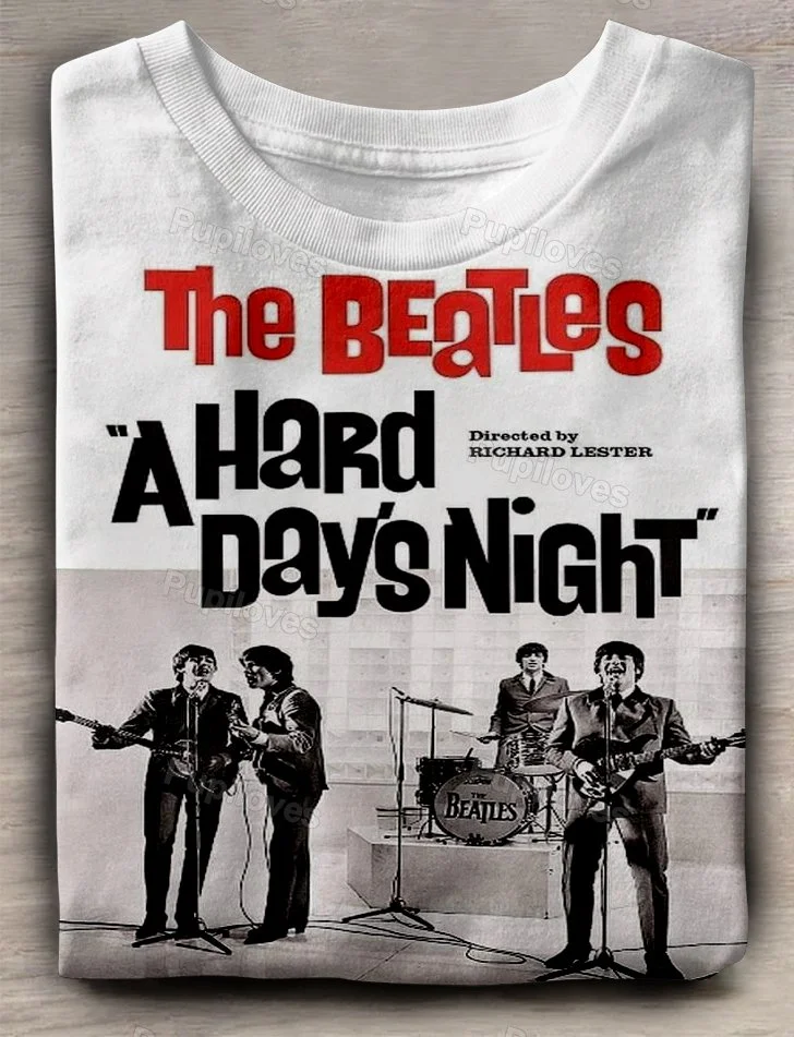 Pupiloves Pupiloves The Beatles Band T-shirt