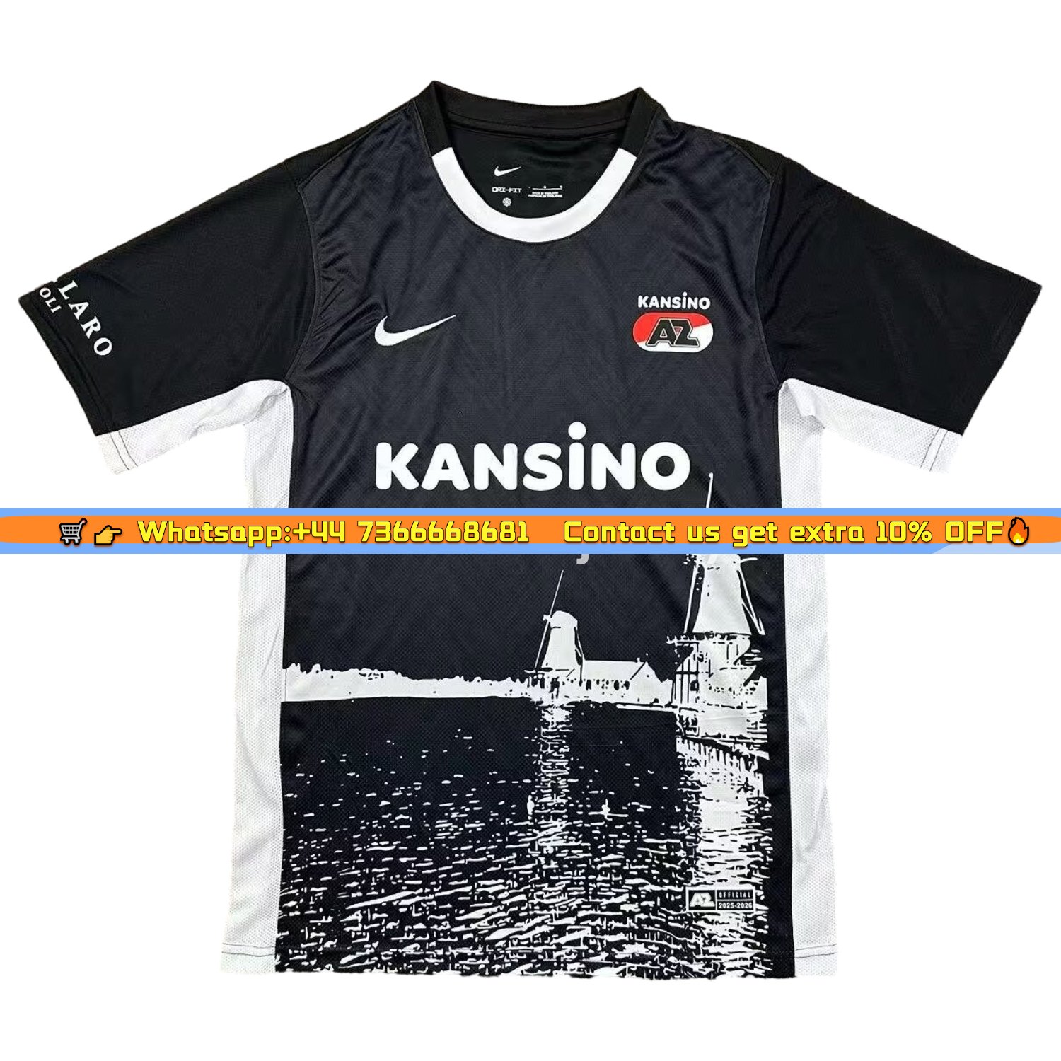 AZ Alkmaar 24-25 Fourth Jersey - Fans Version