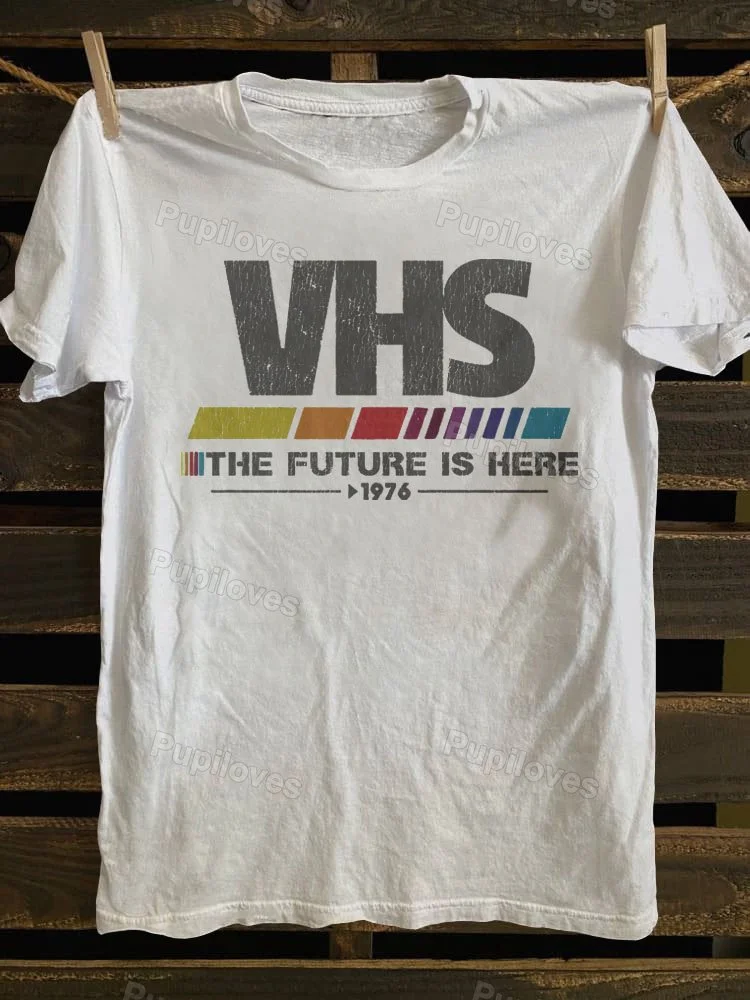 Pupiloves Pupiloves Vhs The Future Is Here T-shirt