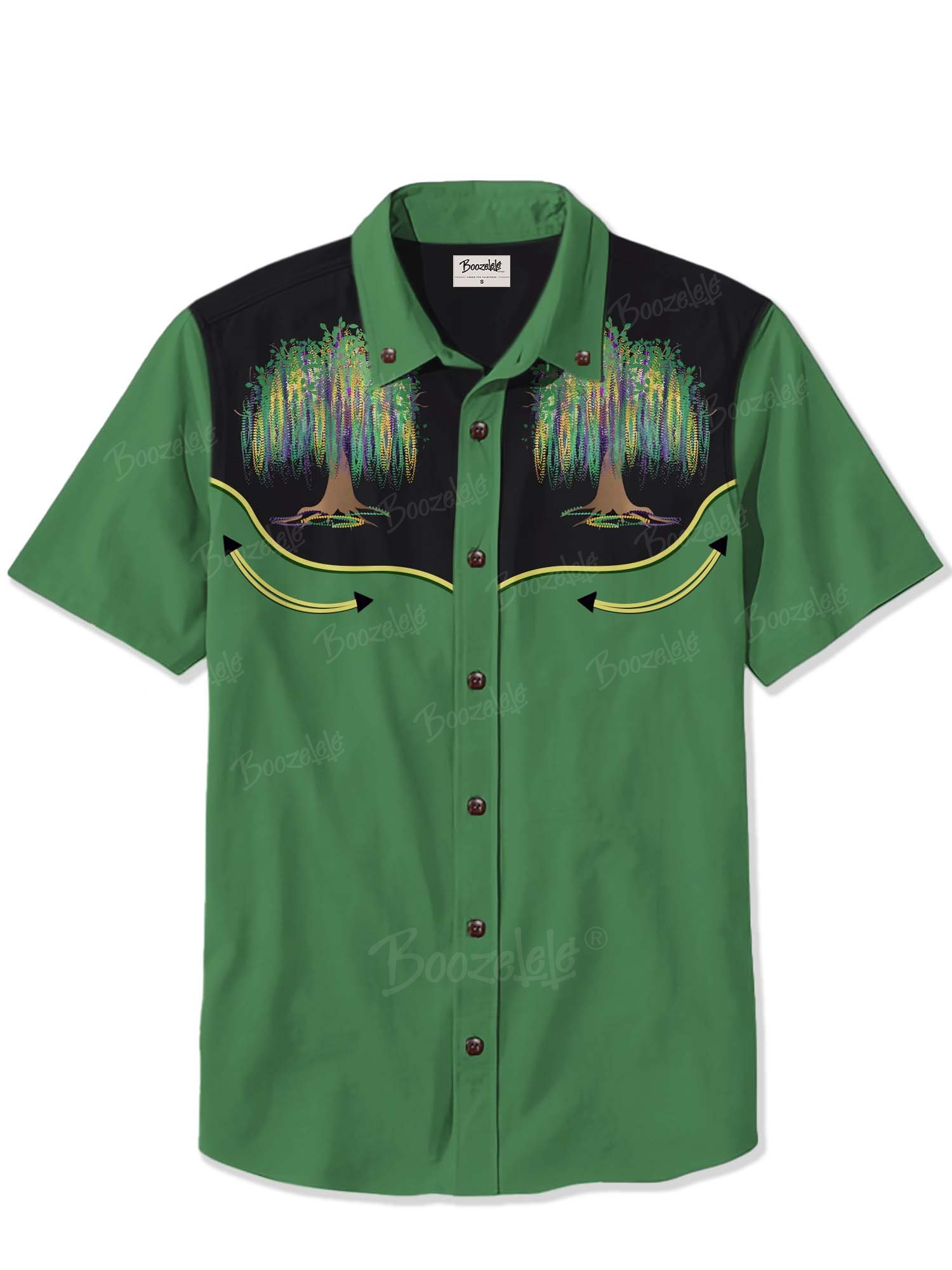 Mardi Gras Tree - 100% Cotton Shirt