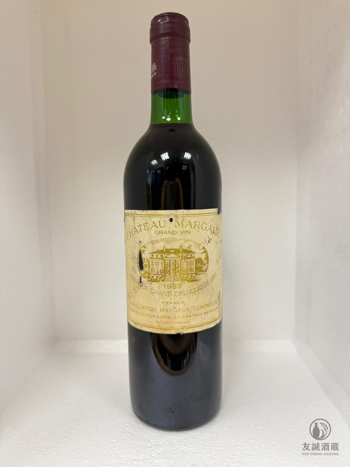 D0958 瑪歌 1982｜RP100滿分傳奇｜標帽重瑕｜終極品飲價 友誠酒藏
