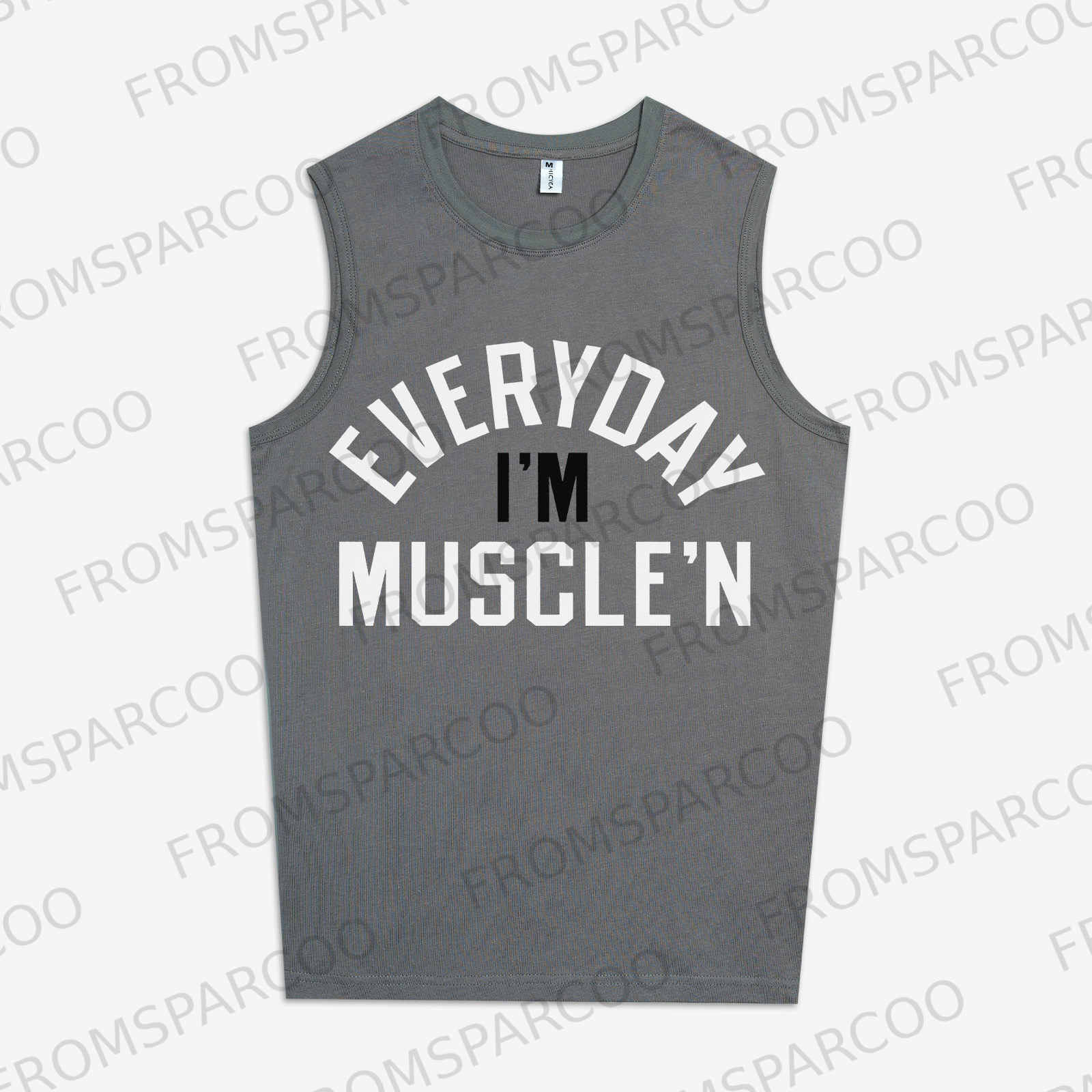 Every Day I'm Muscle'n Printed Women's Vest