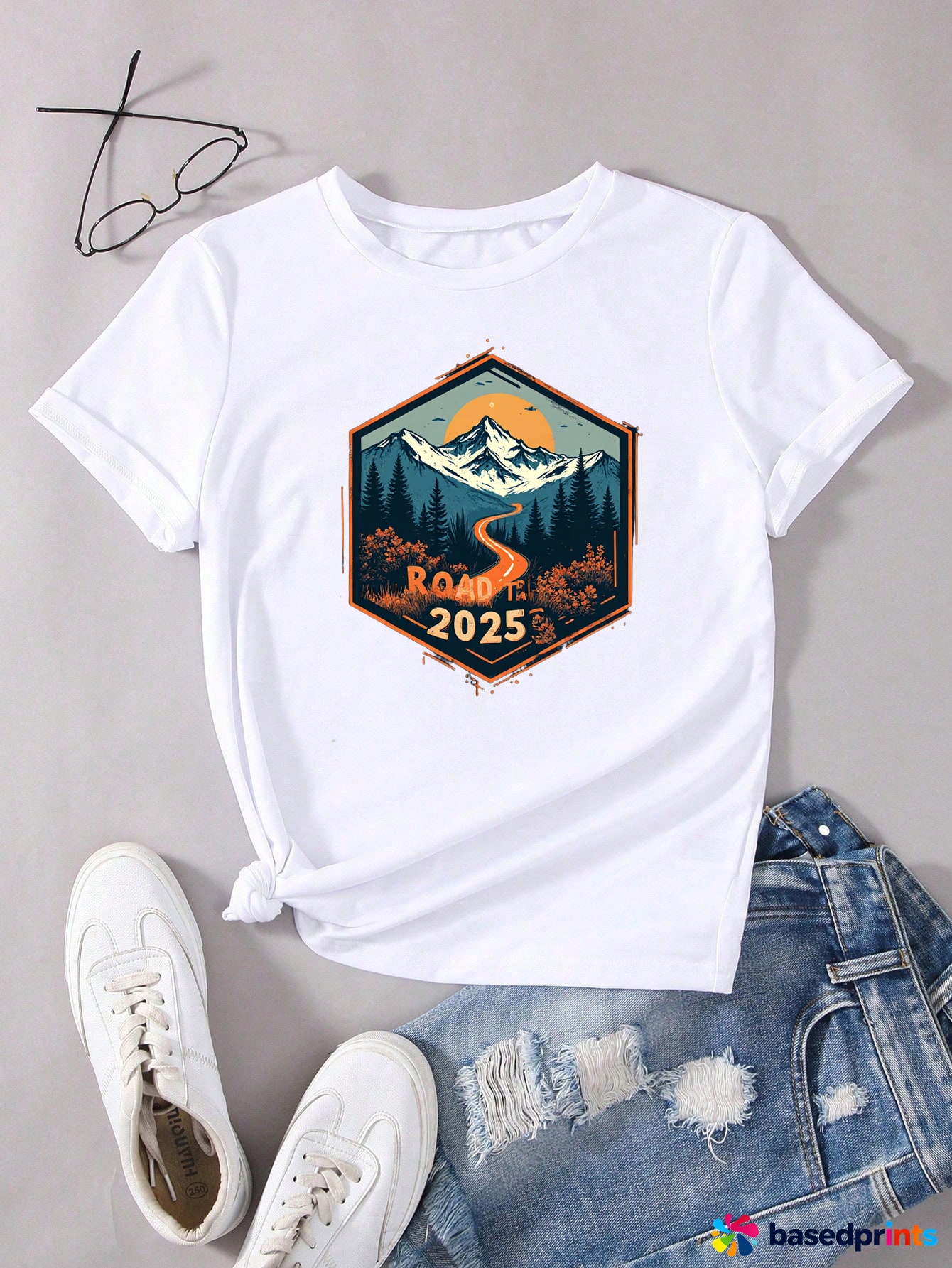 Road to 2025 White T-Shirt