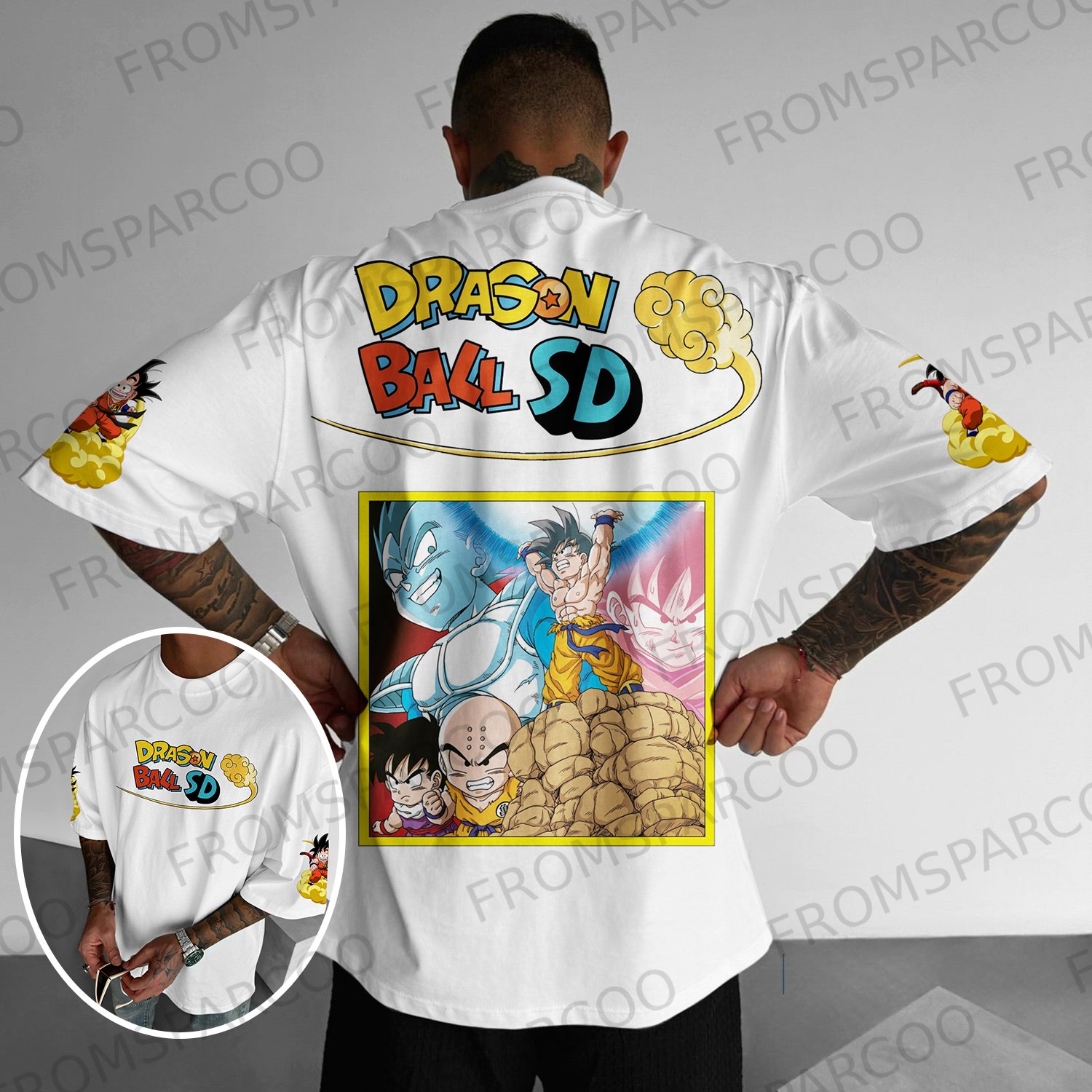 Unisex Casual T-Shirt Dragon Ball T-Shirt