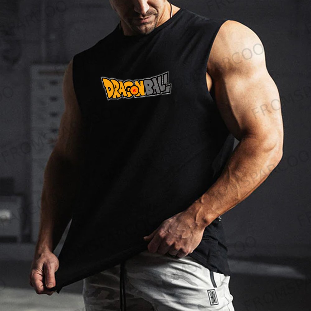 Unisex Oversized Printed Tank Top