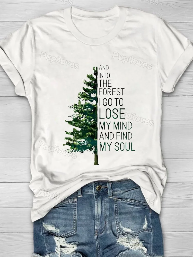 Pupiloves Pupiloves  Pupiloves    And Into The Forest hiking Hiking T-shirt