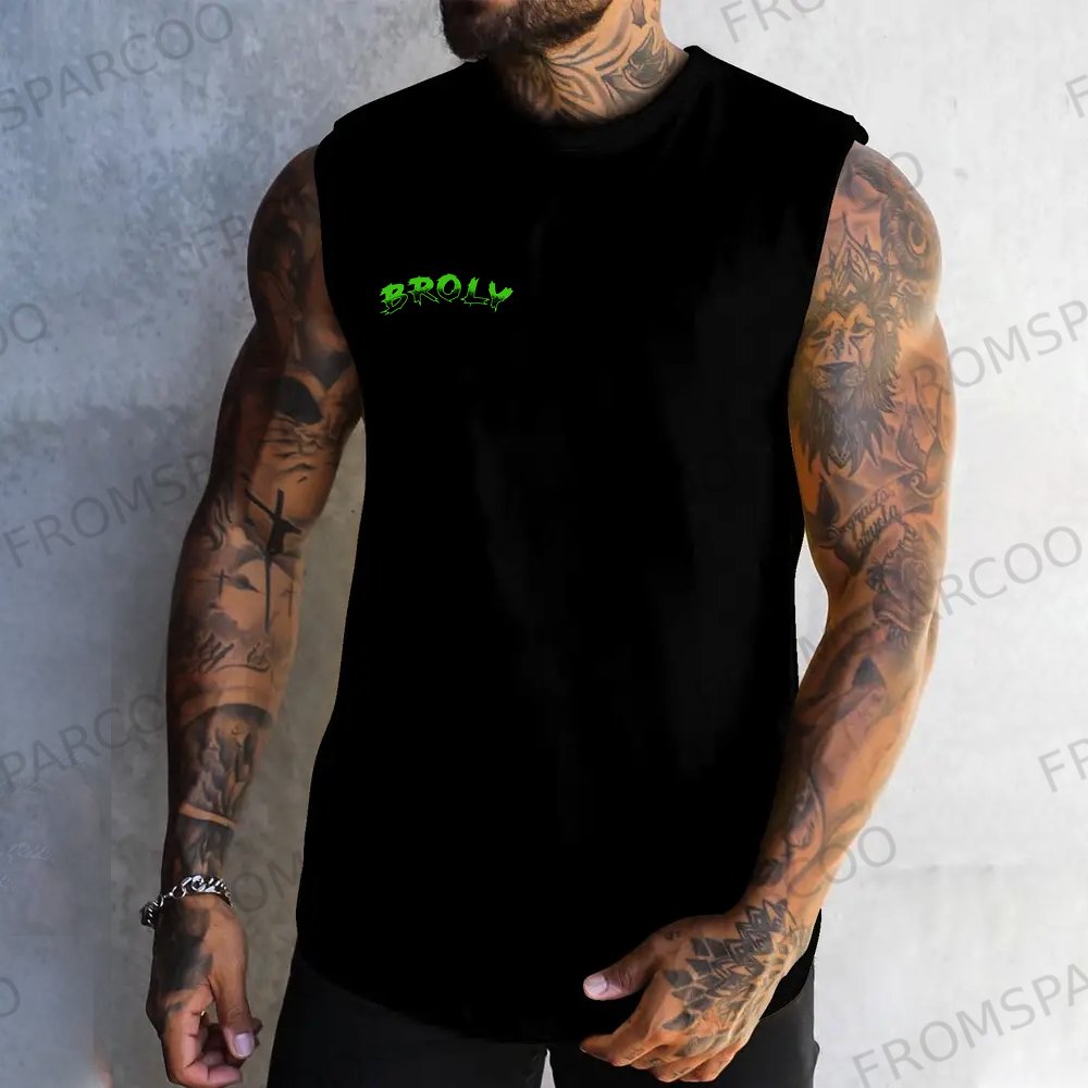 Unisex Dragon Ball Broly Printed Tank Top