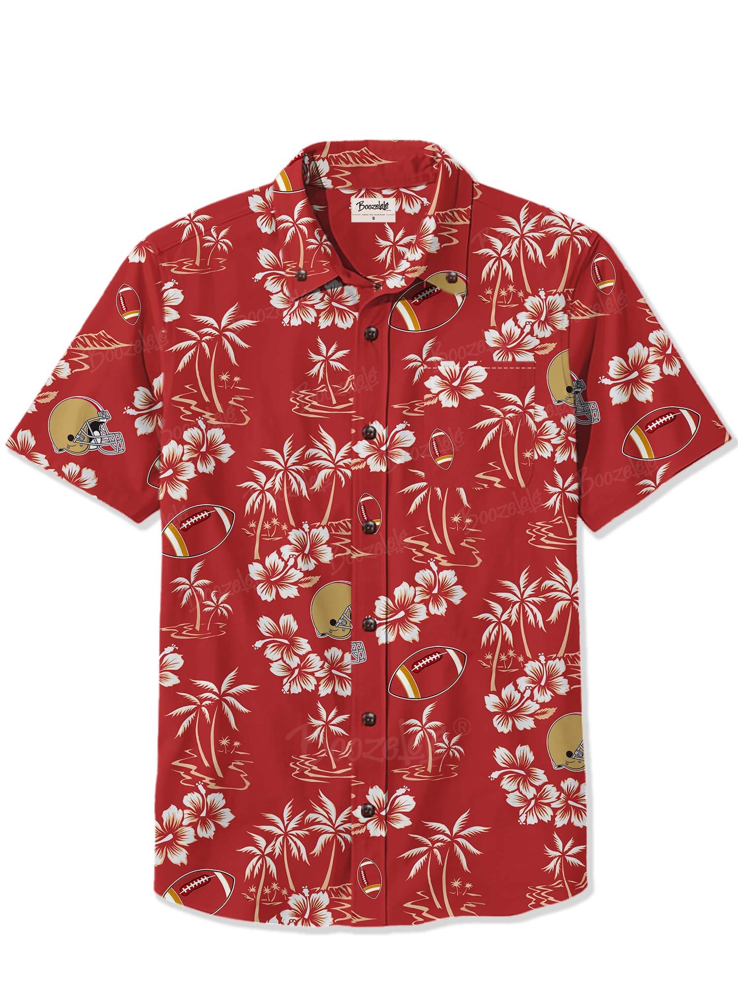 Big Game American Football Hawaii  - 100% Cotton Shirt