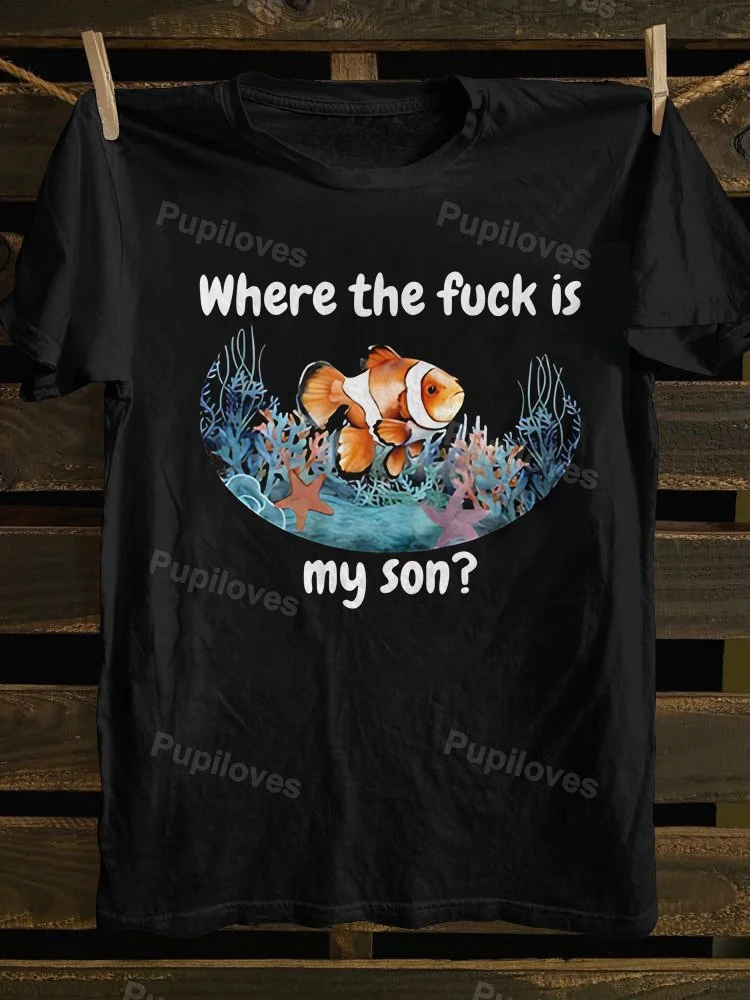 Pupiloves Pupiloves Where The Fuck Is T-shirt