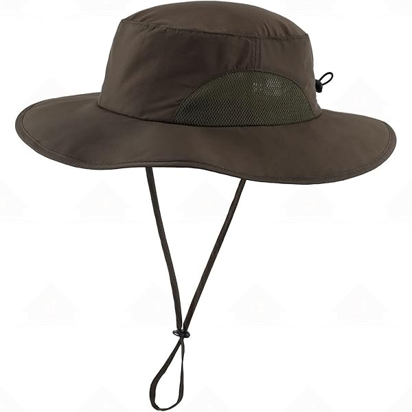 Home Prefer UPF50+ Mens Sun Hat Wide Brim Fishing Hat for Men Womens Beach Bucket Hat UV Protection Hat Golf Hiking Gardening