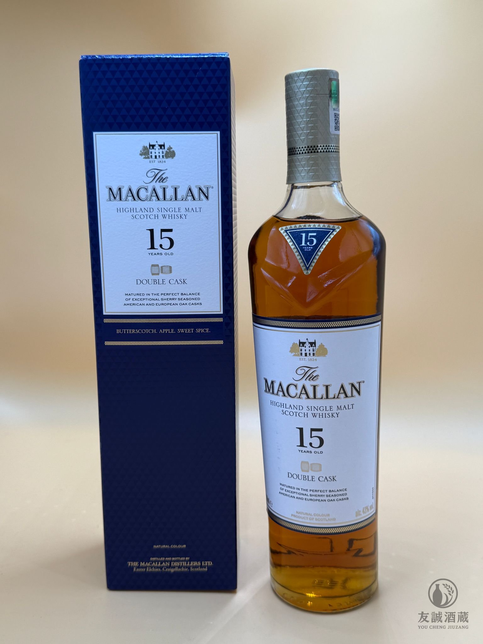 【0210】麥卡倫 15年 雙桶｜完美全品相｜品味之選｜$1,300 友誠酒藏