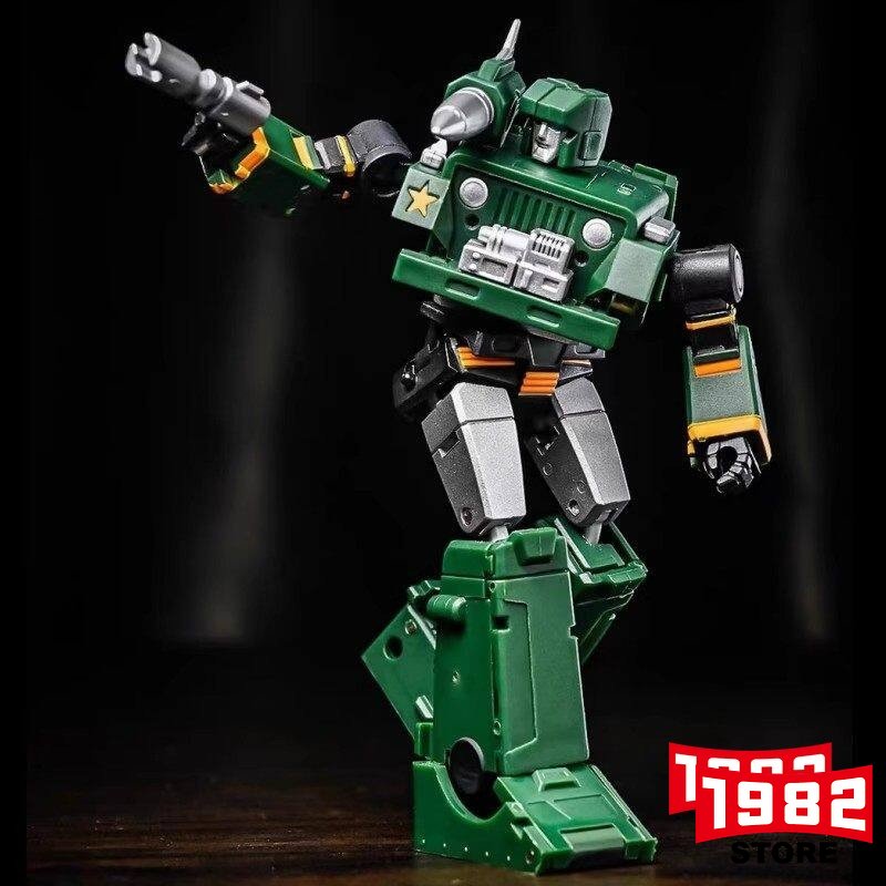 Magic Square MS-B31A Detective G1 Inspired Hound Half Painted Finished Model Action Figure Premium Collectible Toy for Fans and Model Enthusiasts