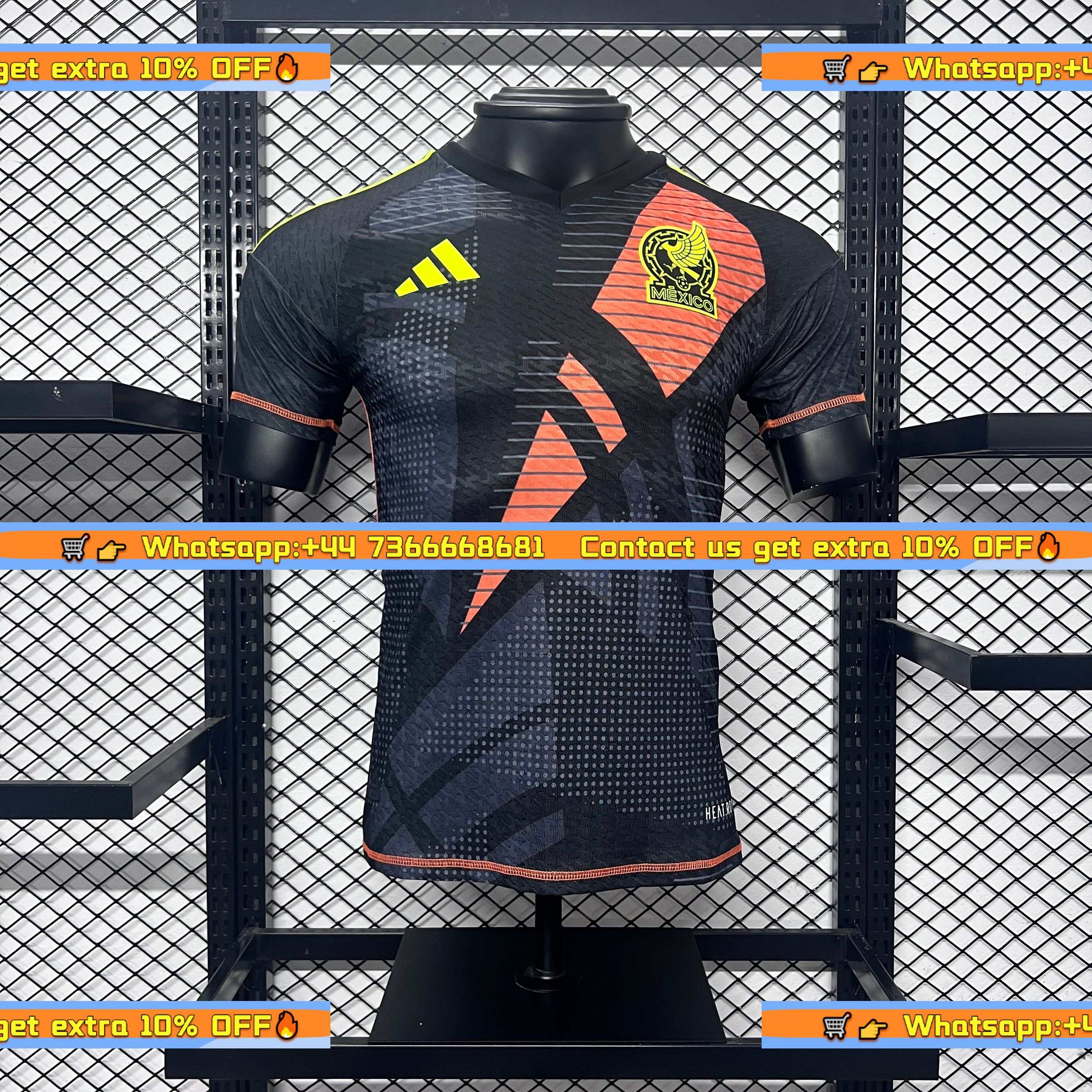 Mexico 2024 Black Goalkeeper Jersey - Player Version