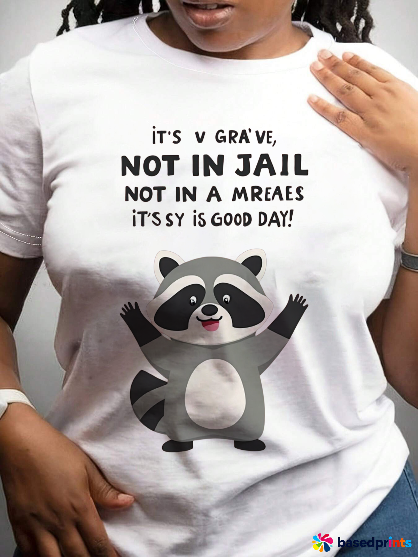 Good Day Raccoon T-Shirt