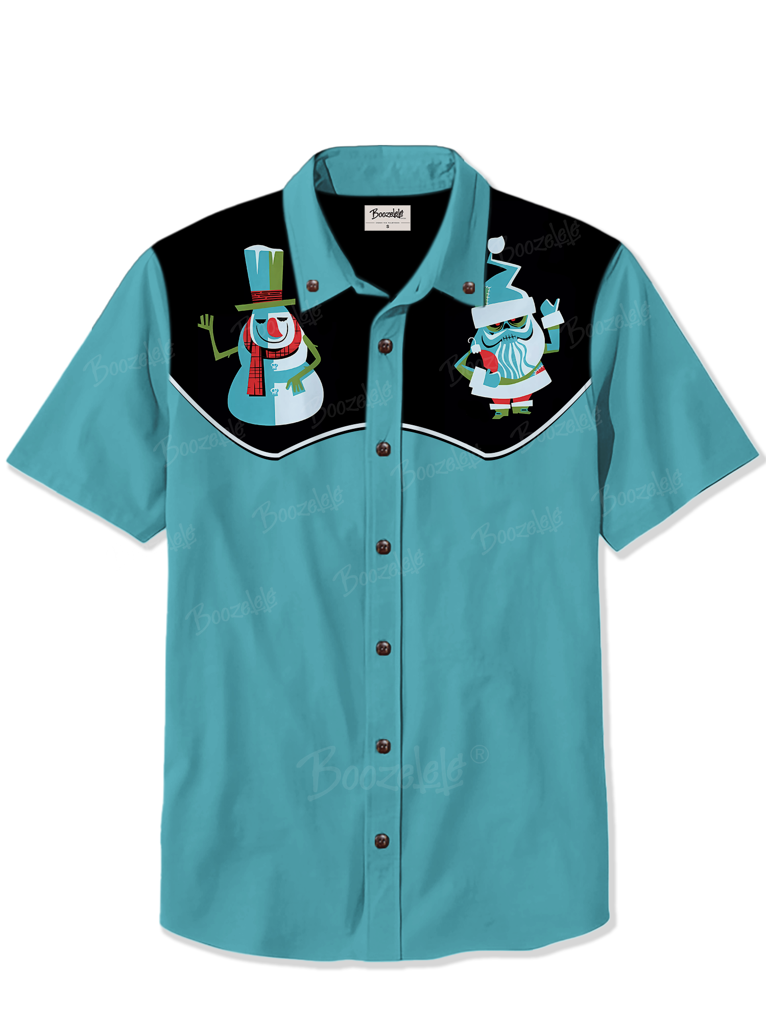 Snowman Gnome Christmas - 100% Cotton Shirt