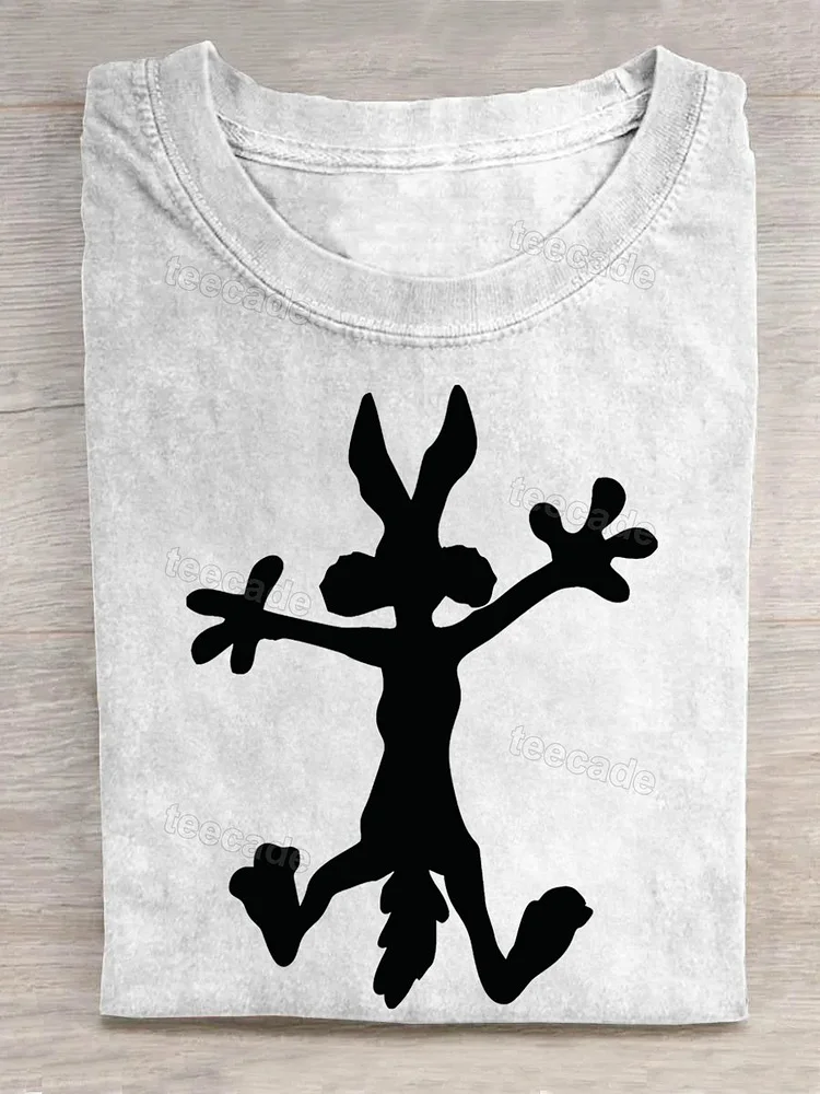 Teecade Teecade  Cheerful Bunny T-shirt