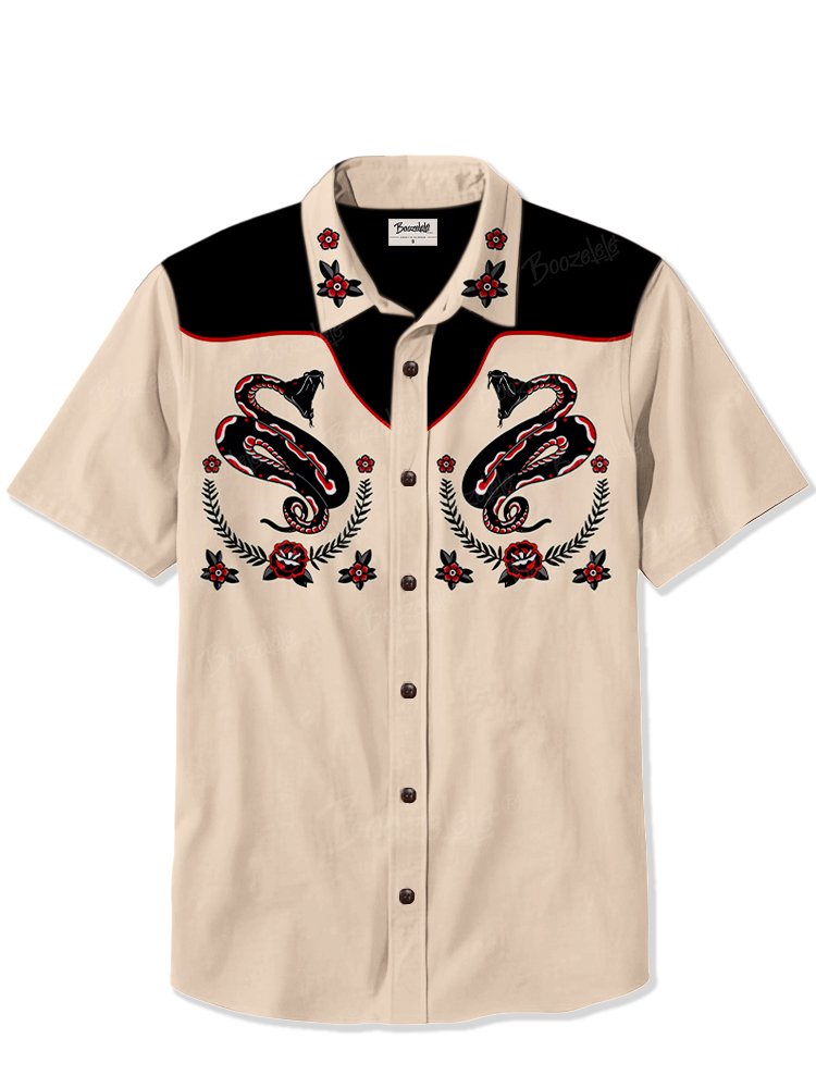 Tattoo Snake Totem - 100% Cotton Shirt