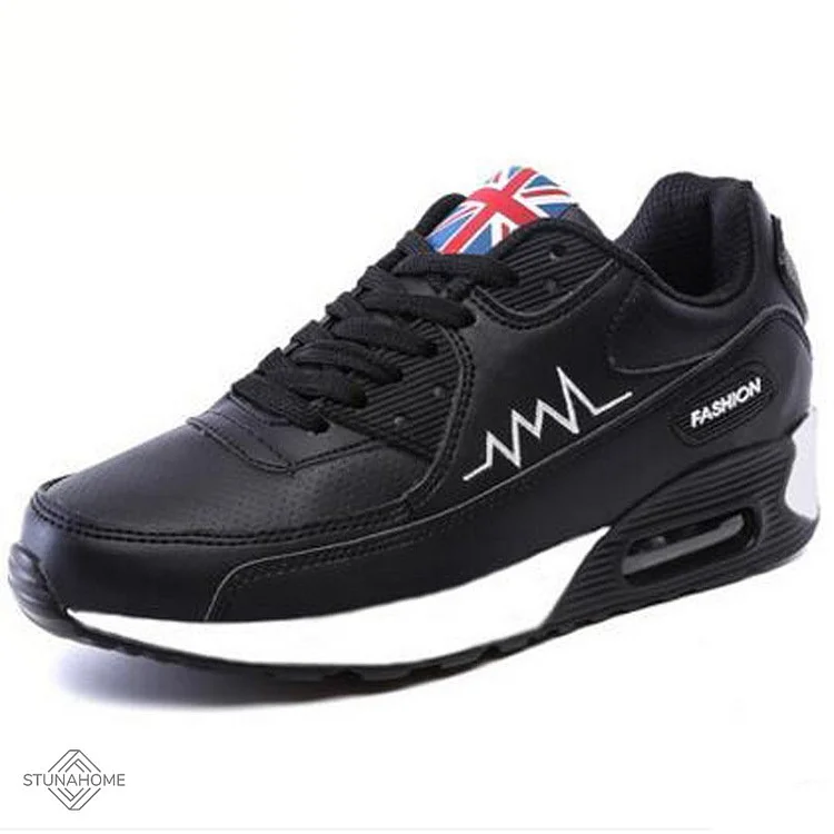 Sale | BLACK	UK3(36)|  WOMEN'S FASHION PLATFORM SNEAKERS  Stunahome.com