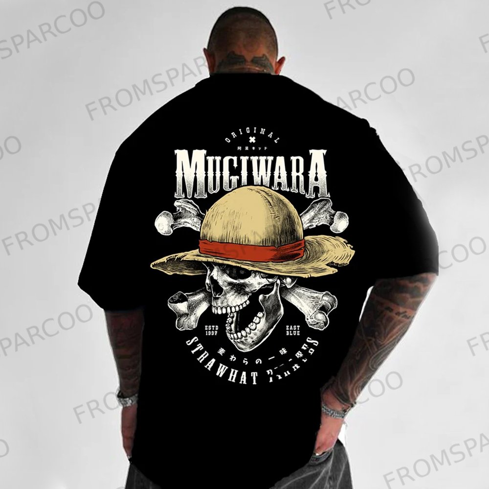 Trend Fashionable Anime Print T-Shirt