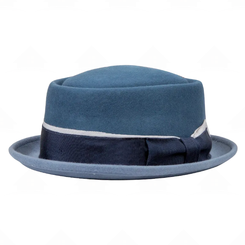 Home Prefer  Two-Tone Classic Fedora Hat &ndash; Unisex Felt Short Brim