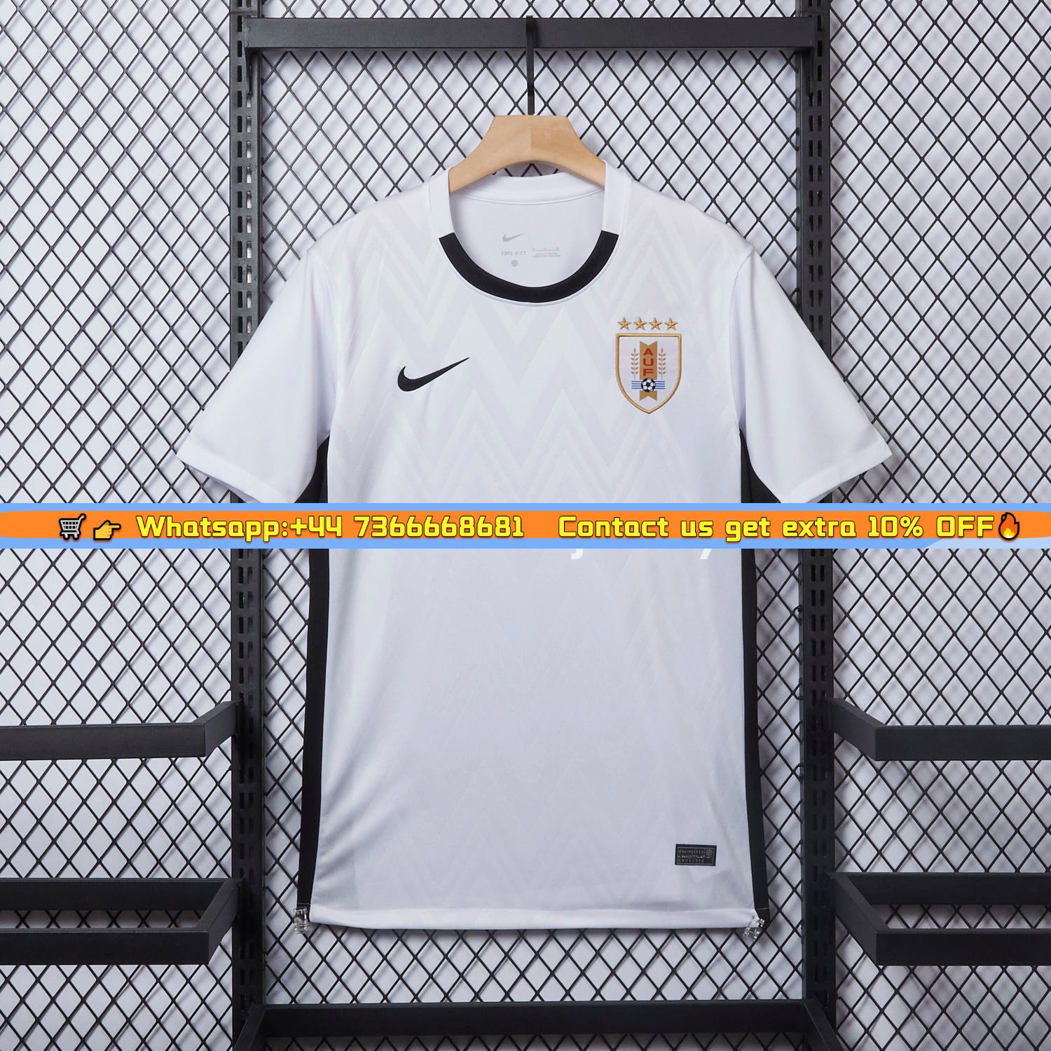 Uruguay 25-26 Away Jersey - Fans Version
