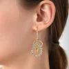 Copy Water Drop Spiral Earrings  James Yang