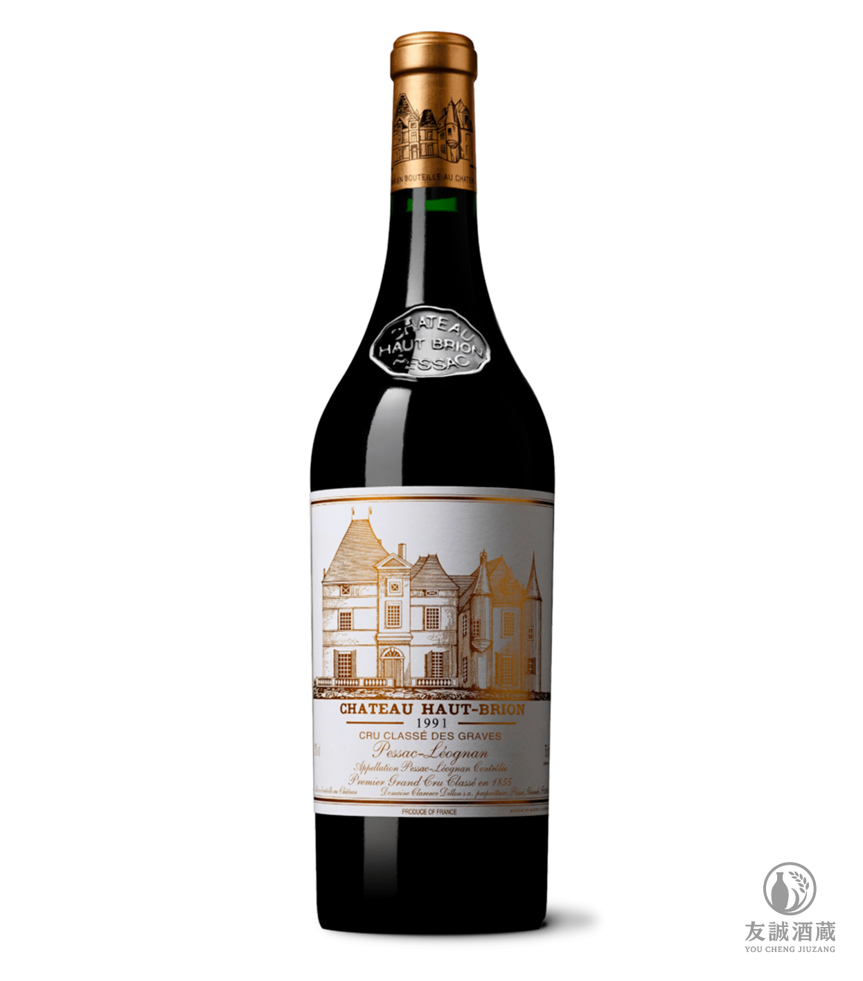 1991 年 Ch&acirc;teau Haut Brion 奧比昂紅酒 友誠酒藏