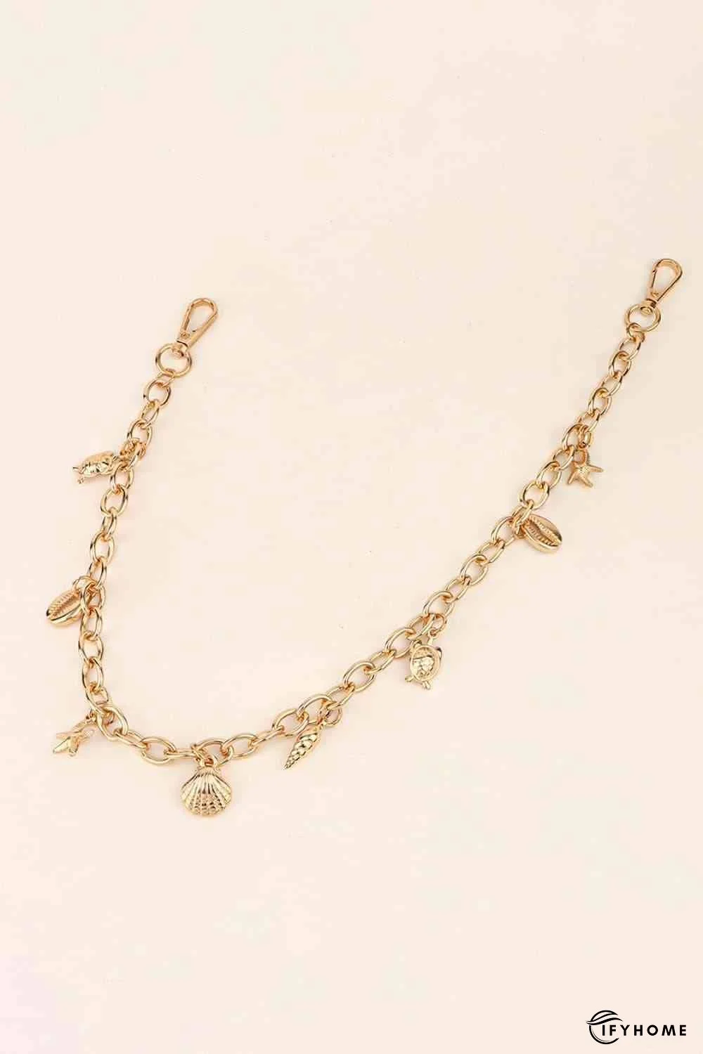 Sea Element Charm Iron Chain Belt | IFYHOME