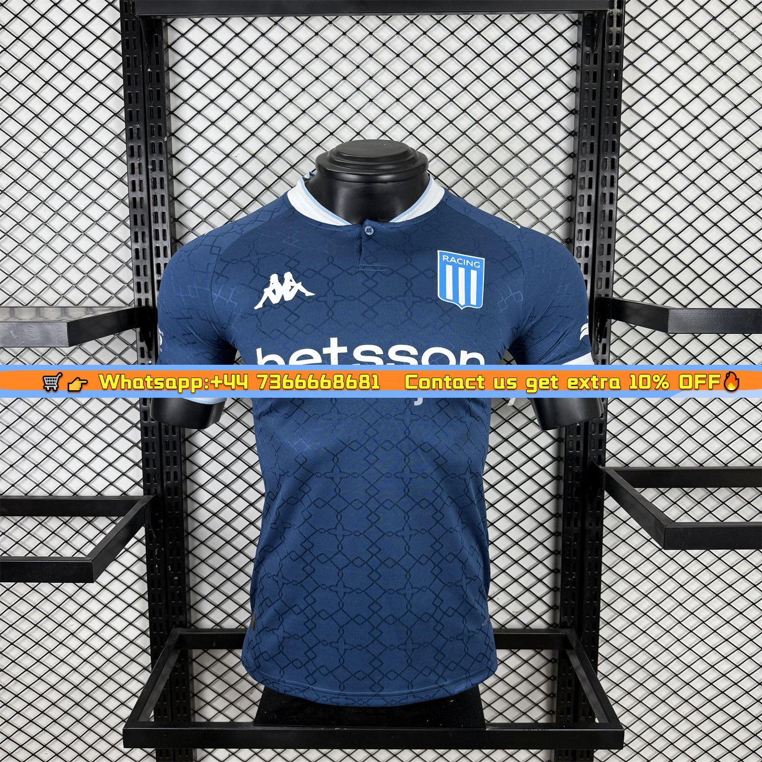 Racing Club de Avellaneda 25-26 Away Jersey - Player Version