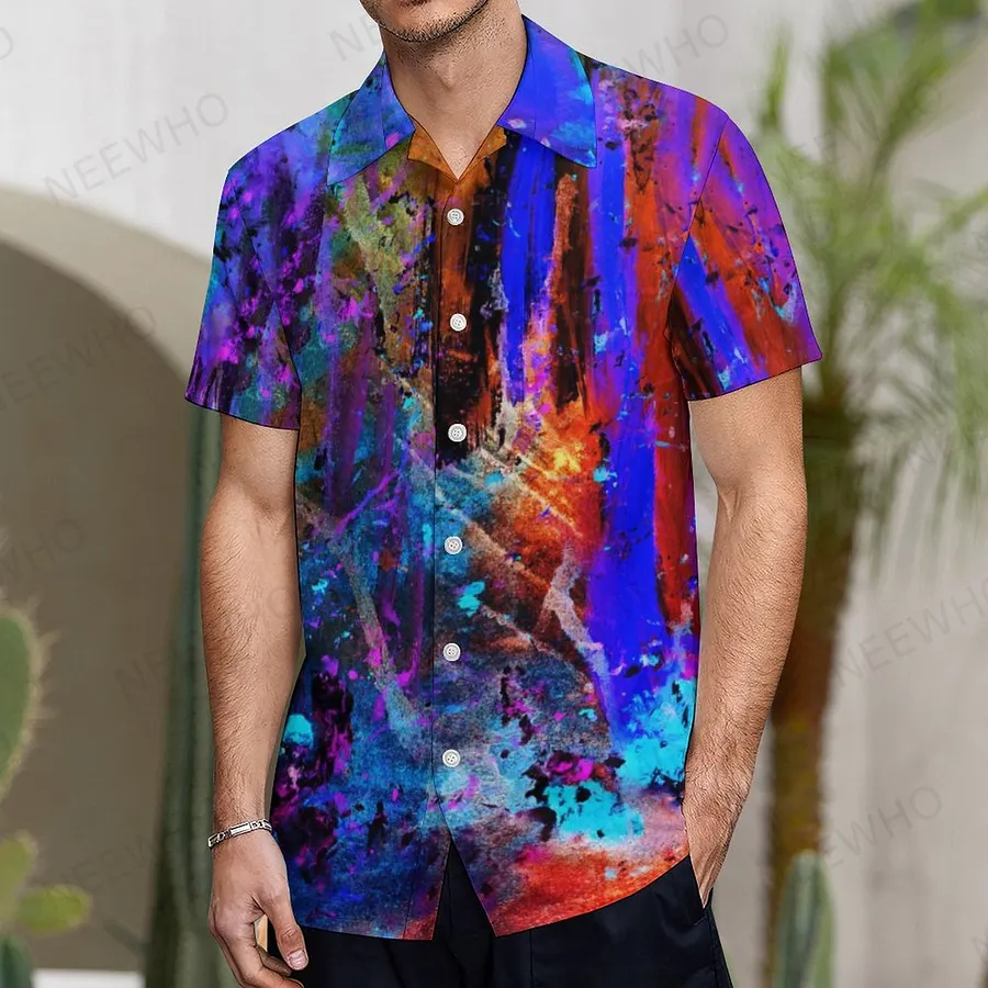glow in the dark dress shirt Amazon.com: Glow in Dark Splatter Neon Men's Button Down Shirts Dress Shirts Long Sleeve V-Neck Work Office Blouses Tops : Clothing, Shoes & Jewelry