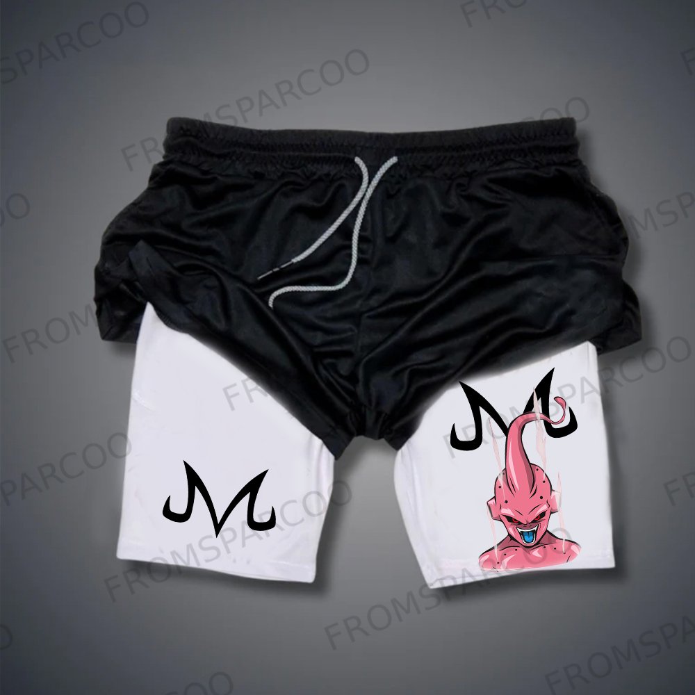 Casual Animation Design Print Shorts