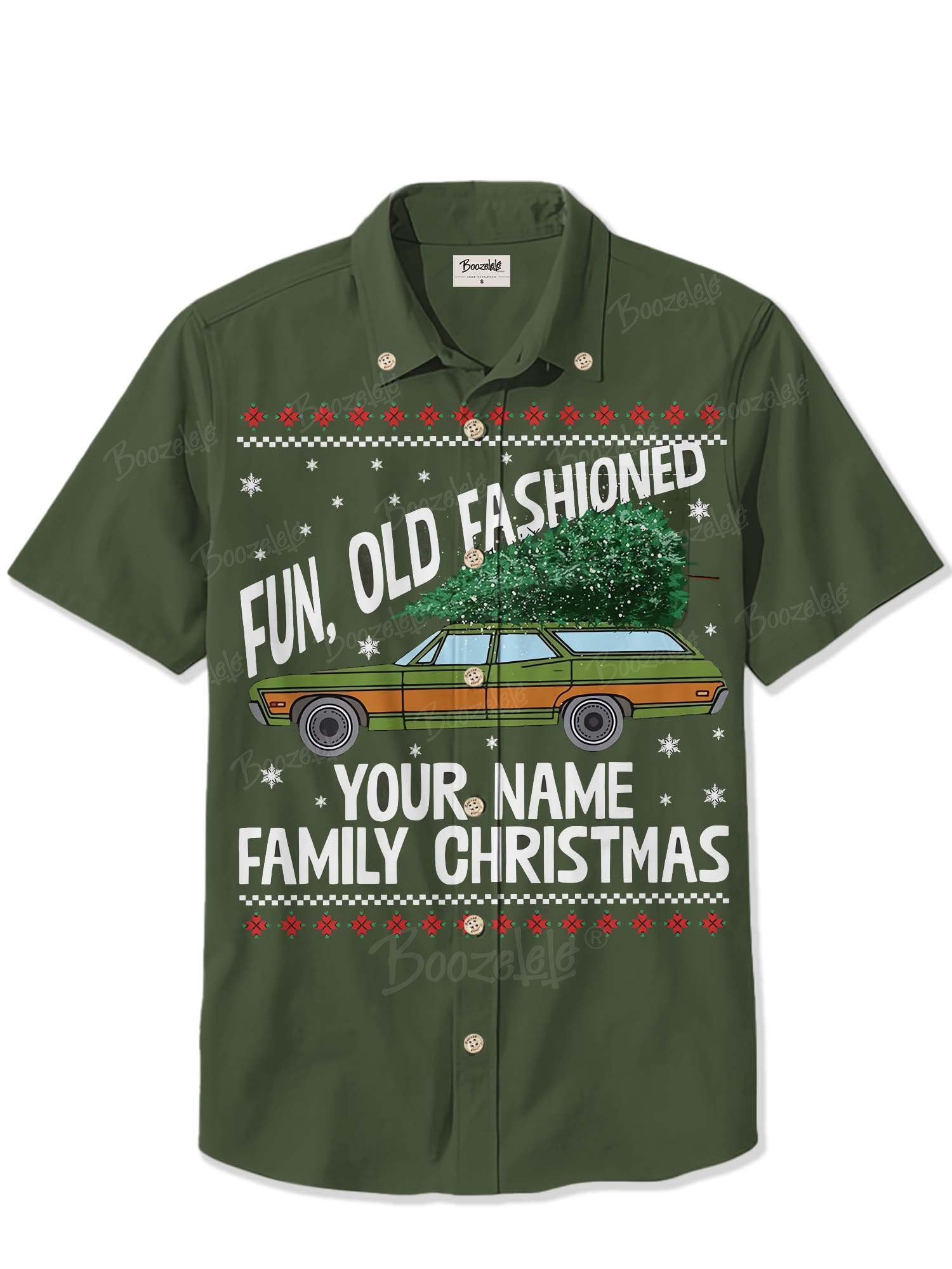【Customize】Family Christmas Vacation - 100% Cotton Shirt