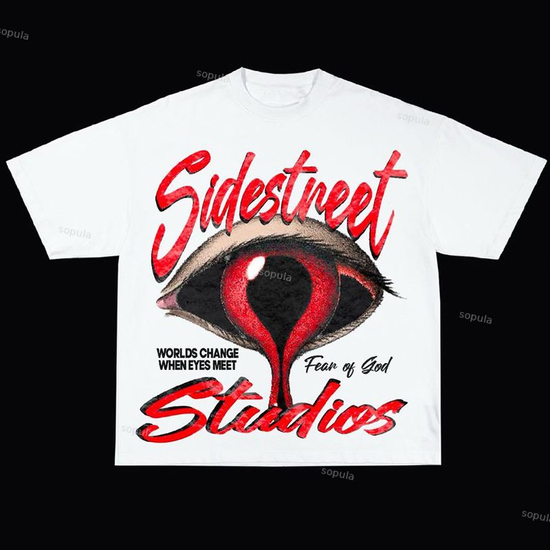 Sopula Vintage Fear Of God Graphic Cotton T-Shirt