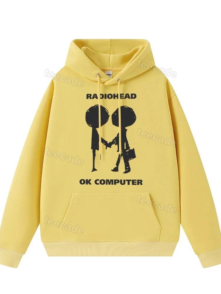 Teecade Teecade Radiohead Printed Hoodie