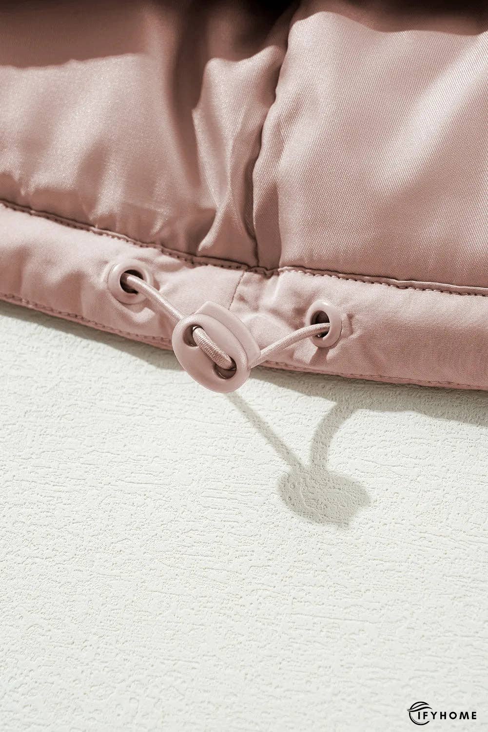 Turtleneck Zip Up Long Sleeve Winter Coat | IFYHOME