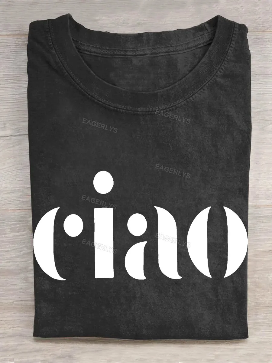 Eagerlys Ciao Vintage T-shirt Eagerlys