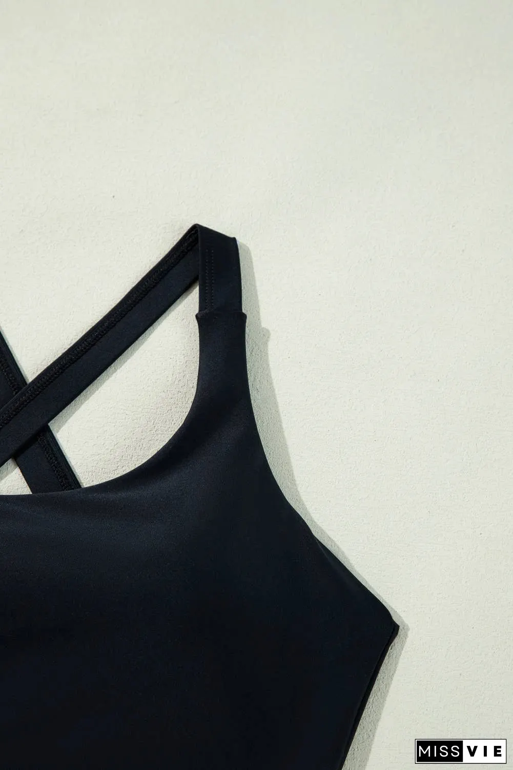 Crossover Bikini Tank and Skort Swimwear