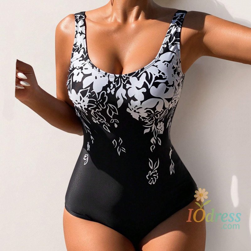 IO Dress One Piece Large Swimsuits Closed Plus Size Swimwear Push Up Female Body Bathing Suits For Pool Beachwear Women's Swimming Suit