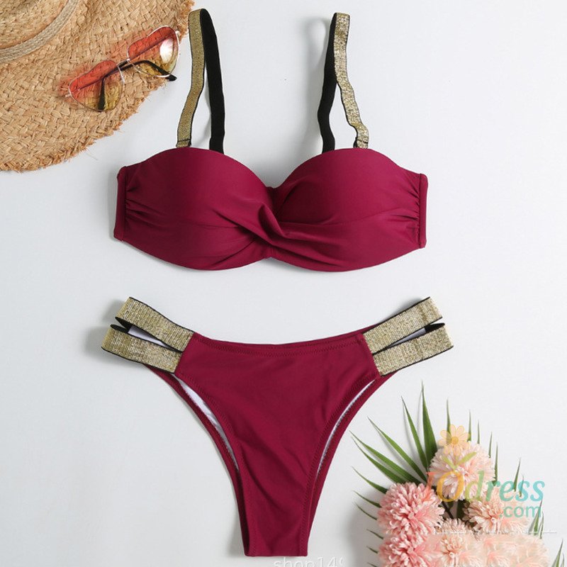 IO Dress Summer Sexy Bikinis Push Up Swimsuits Women's Swimwear For Female Beach Swim Wear Bathing Suits Brazilian Bikini Set Pool Bather