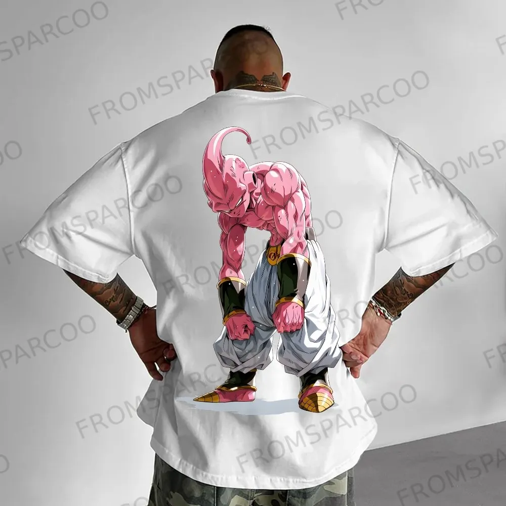 Unisex Casual Cotton Anime Printed T-Shirt
