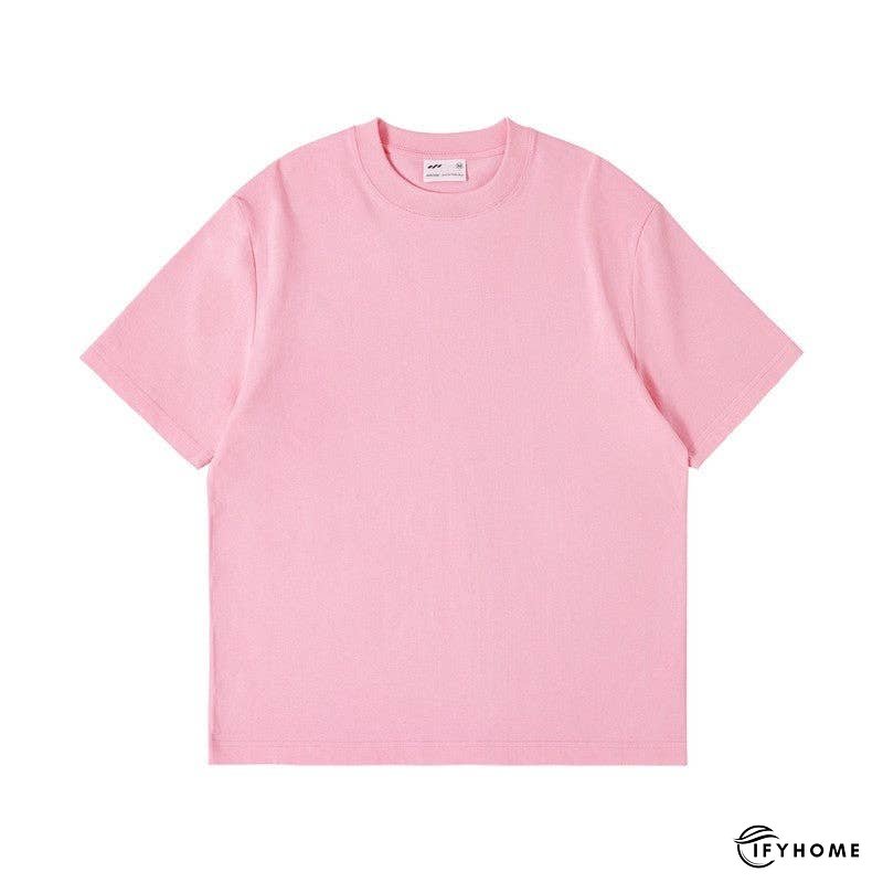 Men's Loose Fit Solid Color Short Sleeve T-Shirt | IFYHOME