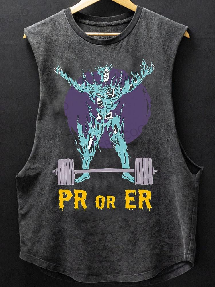 PR or ER Scoop Bottom Cotton Tank