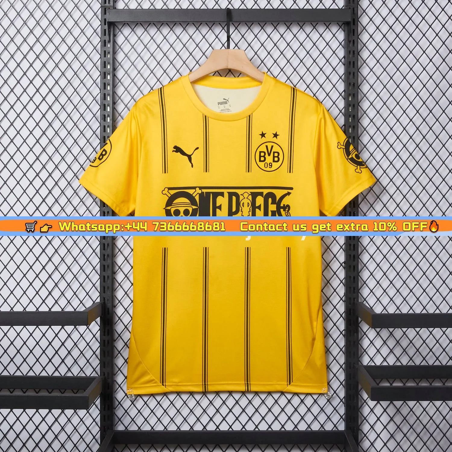 Dortmund x One Piece 24-25 Special Edition Jersey - Fans Version