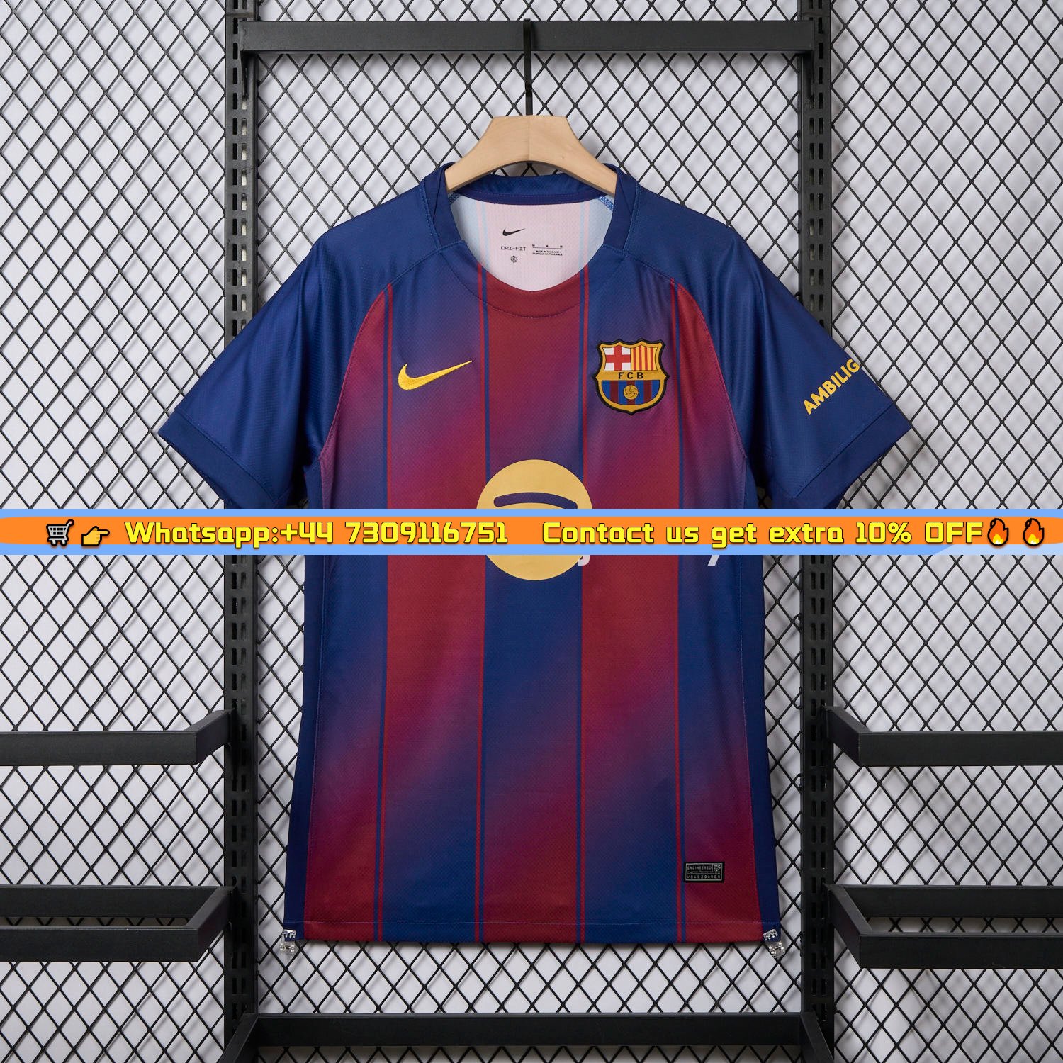 B.A.R.S.A 25-26 Home Jersey - Fans Version
