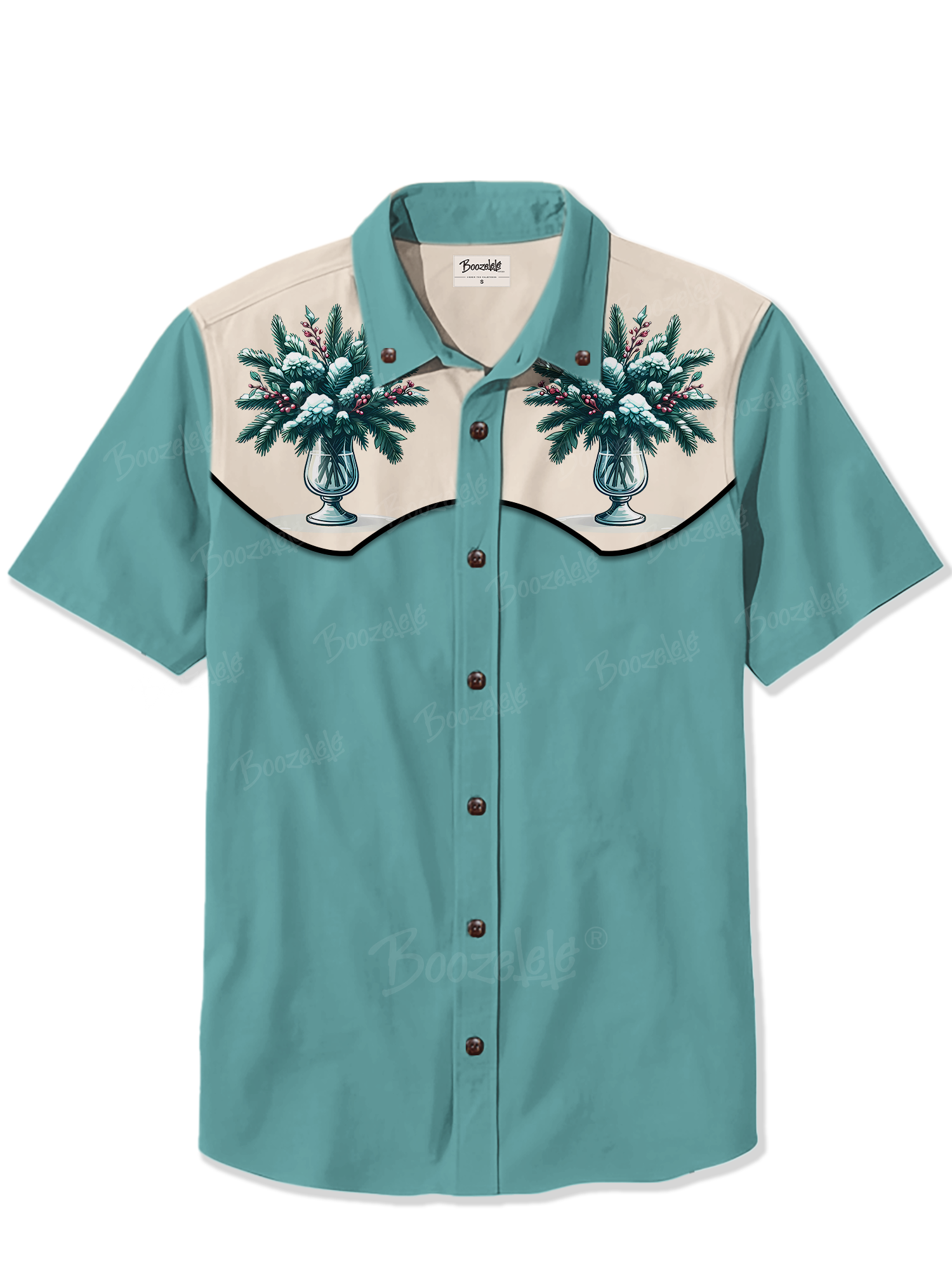 Christmas Glass Christmas Tree - 100% Cotton Shirt