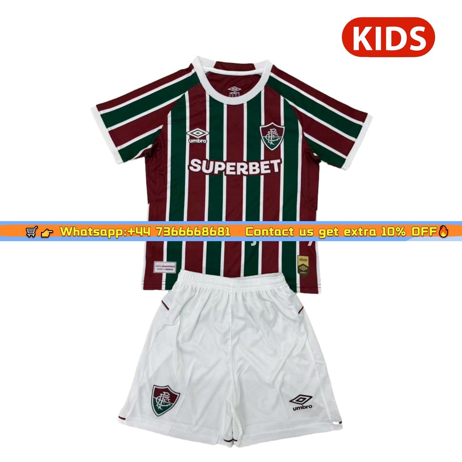 Fluminense 25-26 Home Kids Kit
