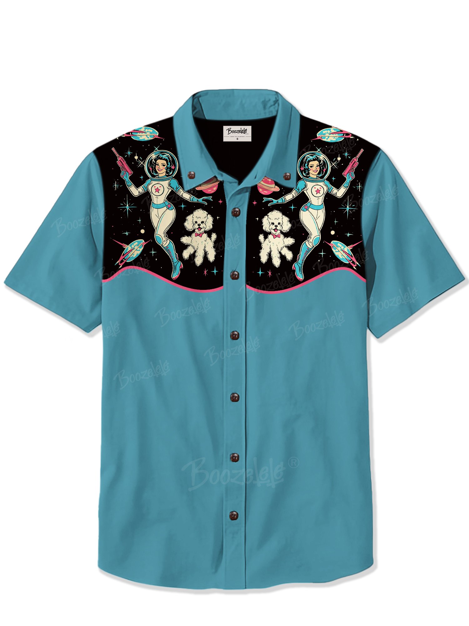 Sexy Astronaut Puppy- 100% Cotton Shirt