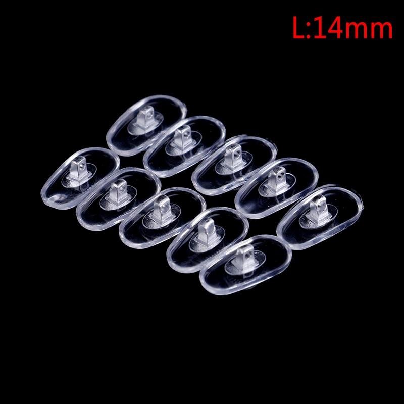 5/10Pairs New Silicone Nose Pads For Glasses White Anti-Slip Nose Pads Soft Eye Care Tools For Eyeglasses dianjiang James Yang