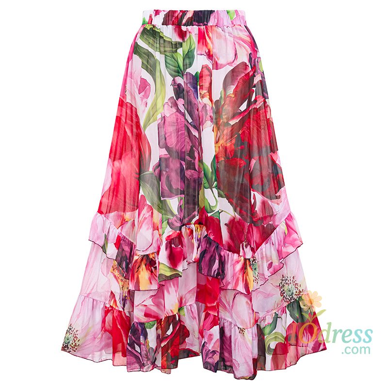 IO Dress 2025 Floral Print Shoulder Ruffle One Piece Swimsuit With Cover Up Women Swimwear Sexy Swim Suit Monokini Bodysuit Bathing Suit