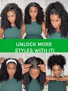 knots Curly Hair  Put on and Go Glueless Wig 150% High Density